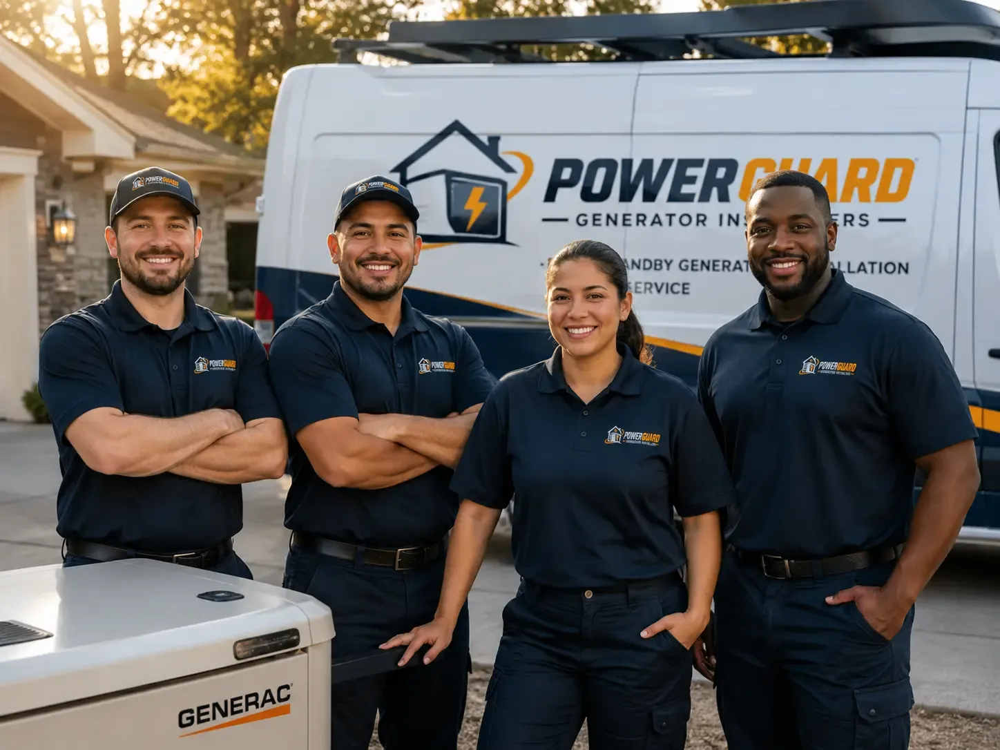 Generator Installation company in Pointblank, TX